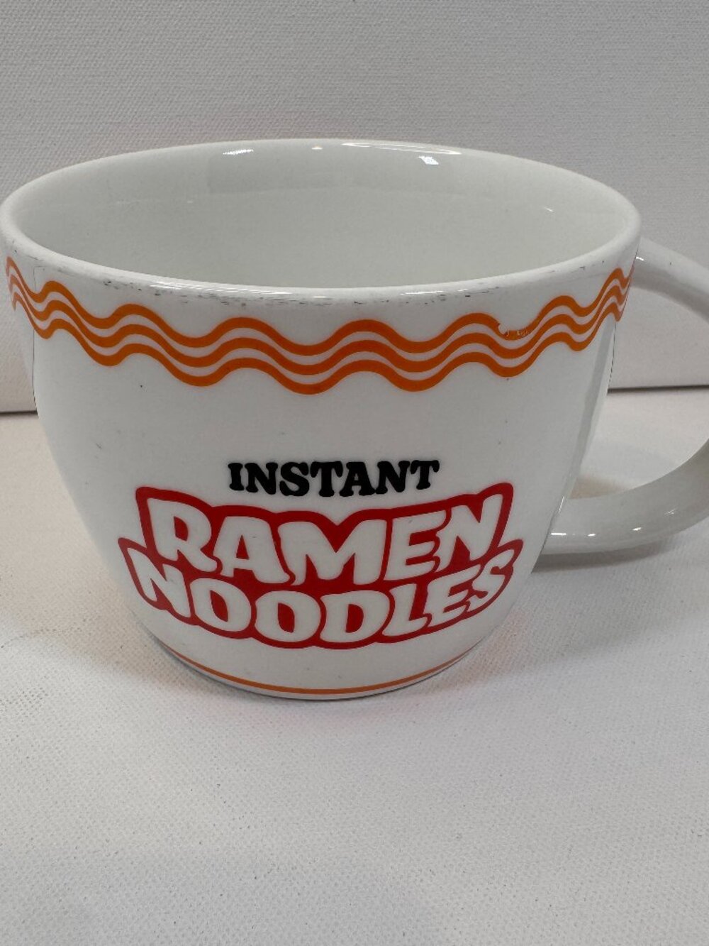 Instant Ramen Noodles Soup Bowl w/ Handle Large Cup Mug Great Condition See Pics
